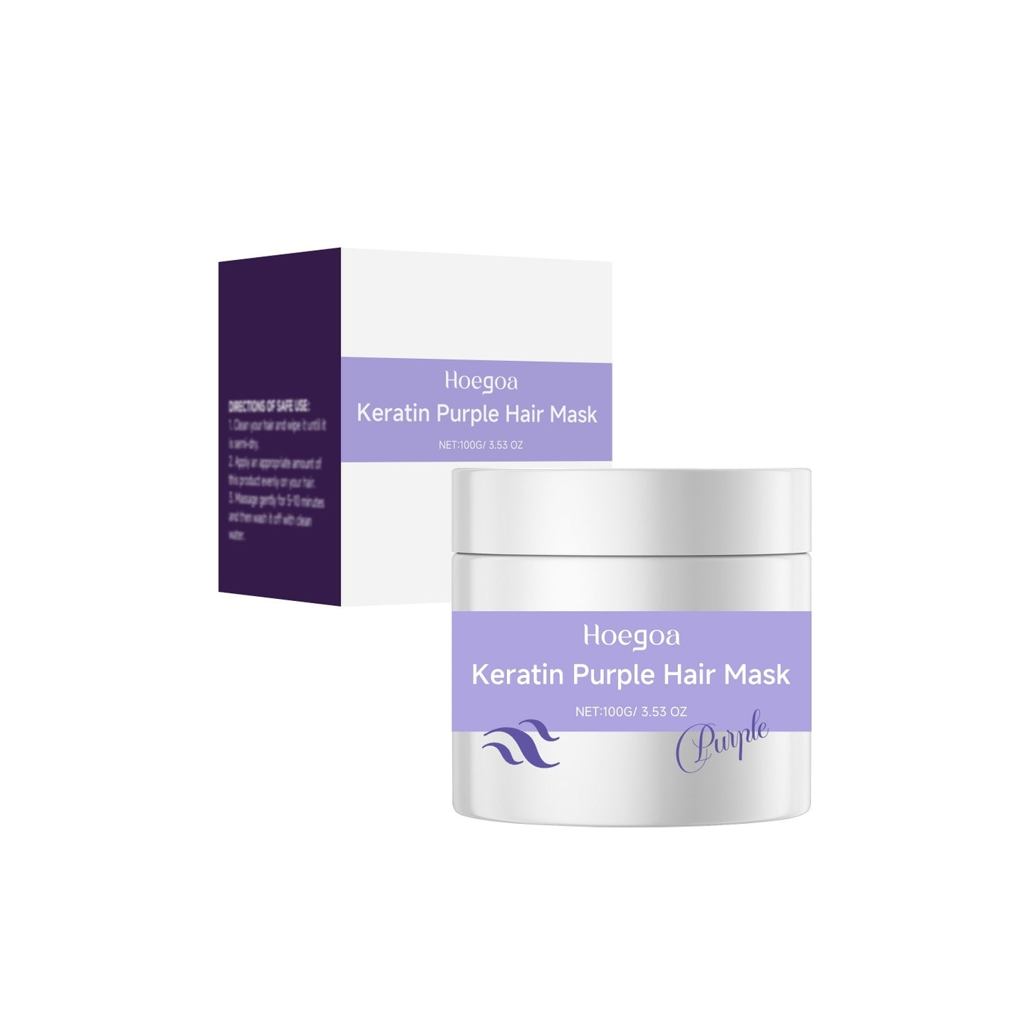 Keratin Purple Hair Mask