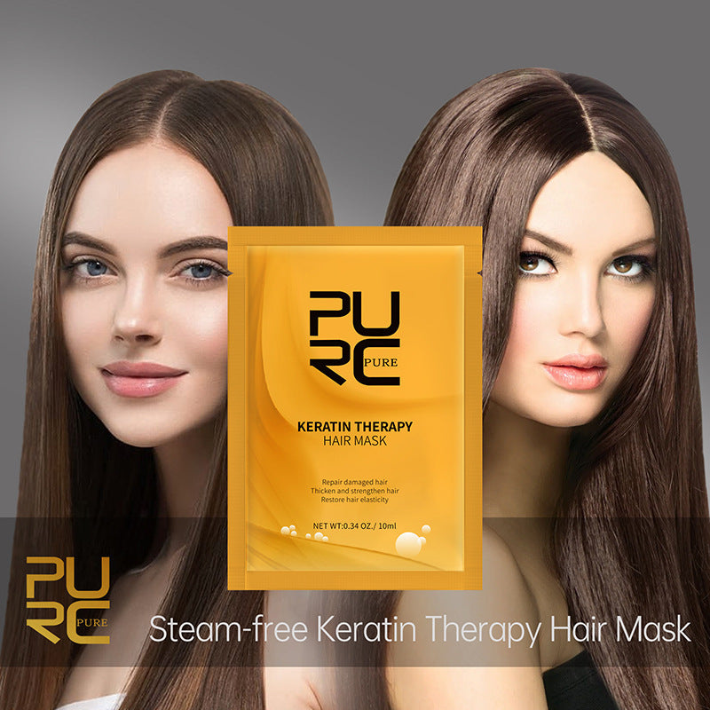 Keratin White Pearl Hair Mask Replenishment