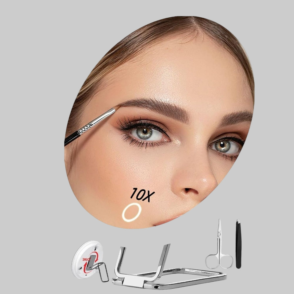 Charging Led Fill Light With Light Bracket Rotating Makeup Mirror