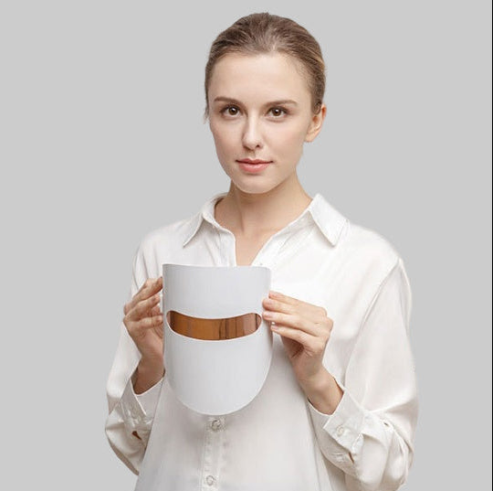 Household facial mask photon acne rejuvenation instrument