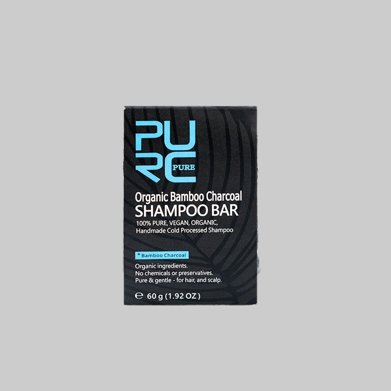 Hand-Extracted Soap Shampoo Bamboo Charcoal Shampoo Soap