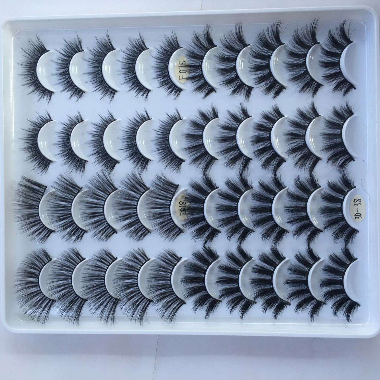 20 Pairs Of False Eyelashes Multi-Layer Set - Three-Dimensional Mixed Styles