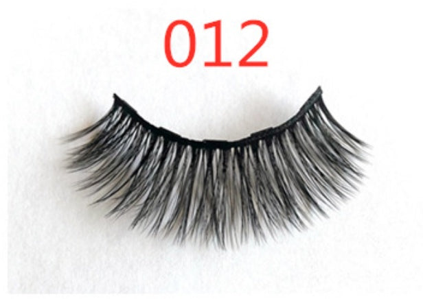 A Pair of Magnetic False Eyelashes with Magnets in Fashion