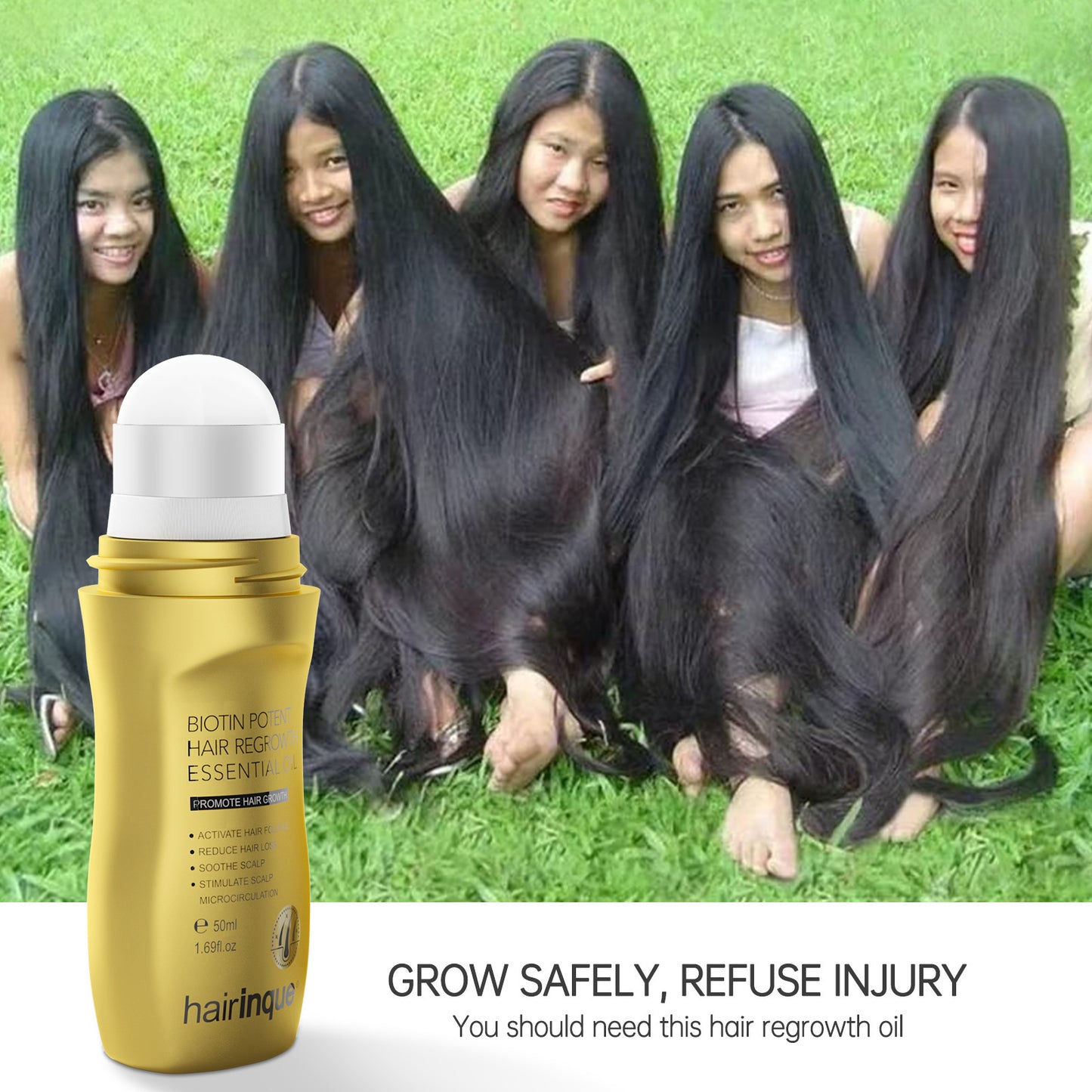 Growth Density Hair Care Scalp Nutrition Roll-On Serum