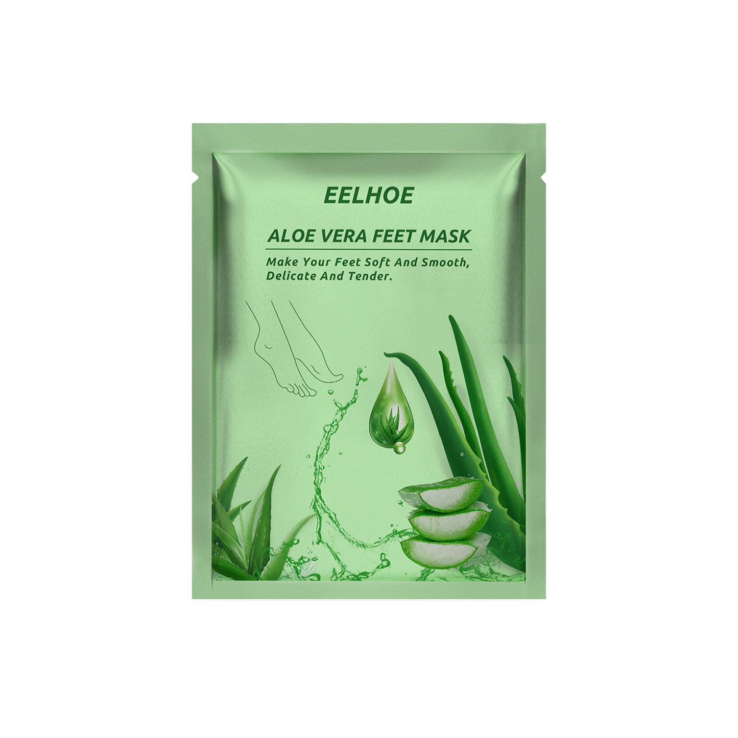 Aloe Foot Mask Moisturizing Skin Rejuvenation And Firming