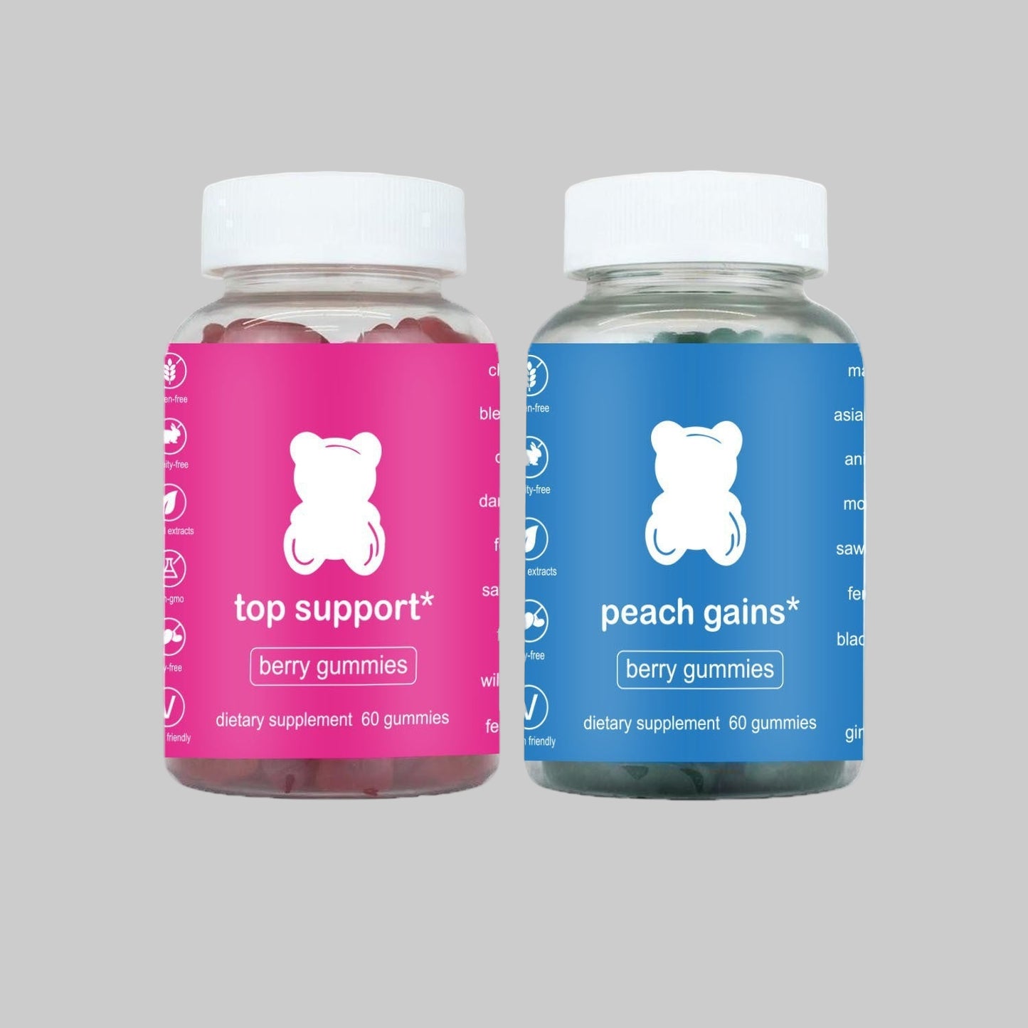 Women Support Berry Soft Candy