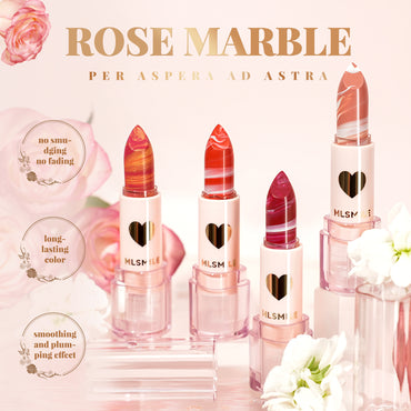 Marble Pattern Matte Lipstick 4 Colors