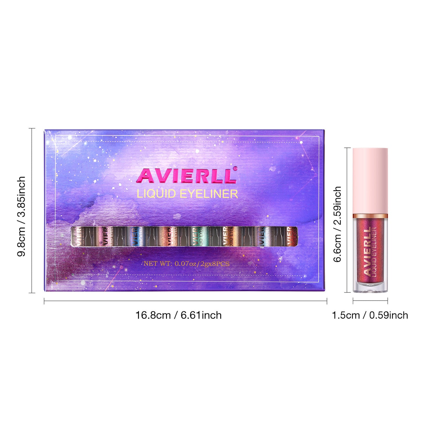 Chameleon Liquid Eyeliner Sets Of Boxes Colors