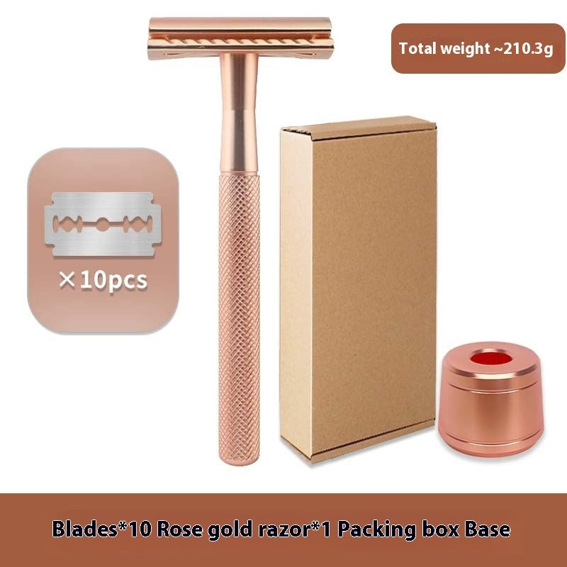 Manual vintage razor men's razor metal gift