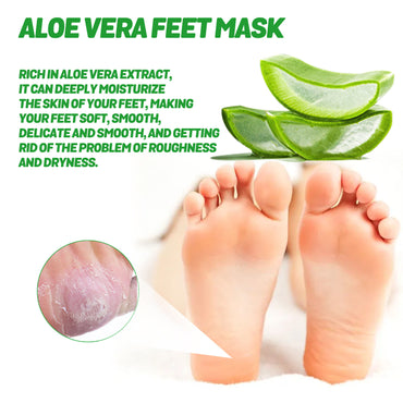 Aloe Foot Mask Moisturizing Skin Rejuvenation And Firming