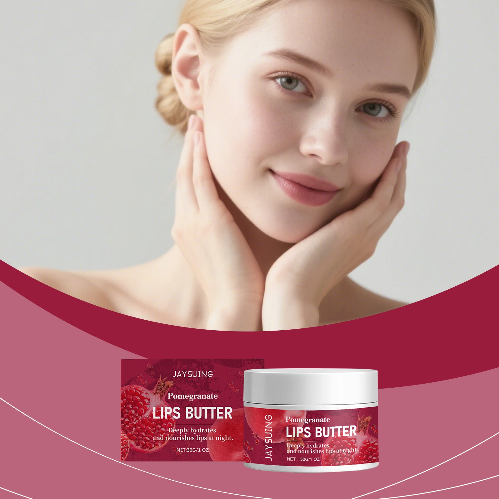 Gentle Nourishing Care Lips Tender Pomegranate Flavor Night Moisturizing Care